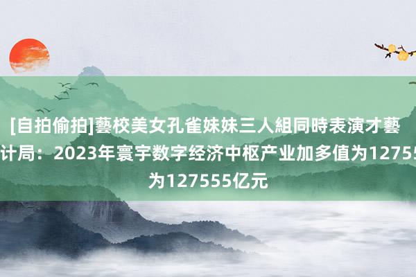 [自拍偷拍]藝校美女孔雀妹妹三人組同時表演才藝 国度统计局：2023年寰宇数字经济中枢产业加多值为127555亿元