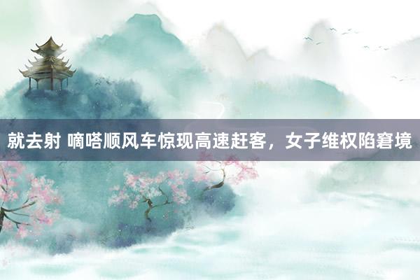 就去射 嘀嗒顺风车惊现高速赶客，女子维权陷窘境