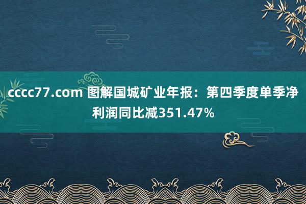cccc77.com 图解国城矿业年报：第四季度单季净利润同比减351.47%